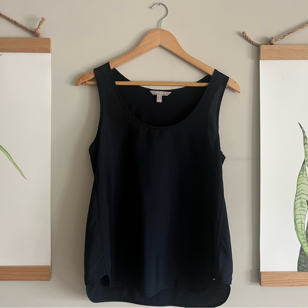 Banana Republic Black Sleeveless Shell Top